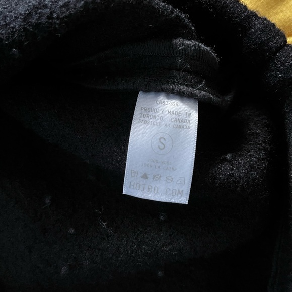 Hoi bo V-neck track. Boiled wool top. - Picture 7 of 8